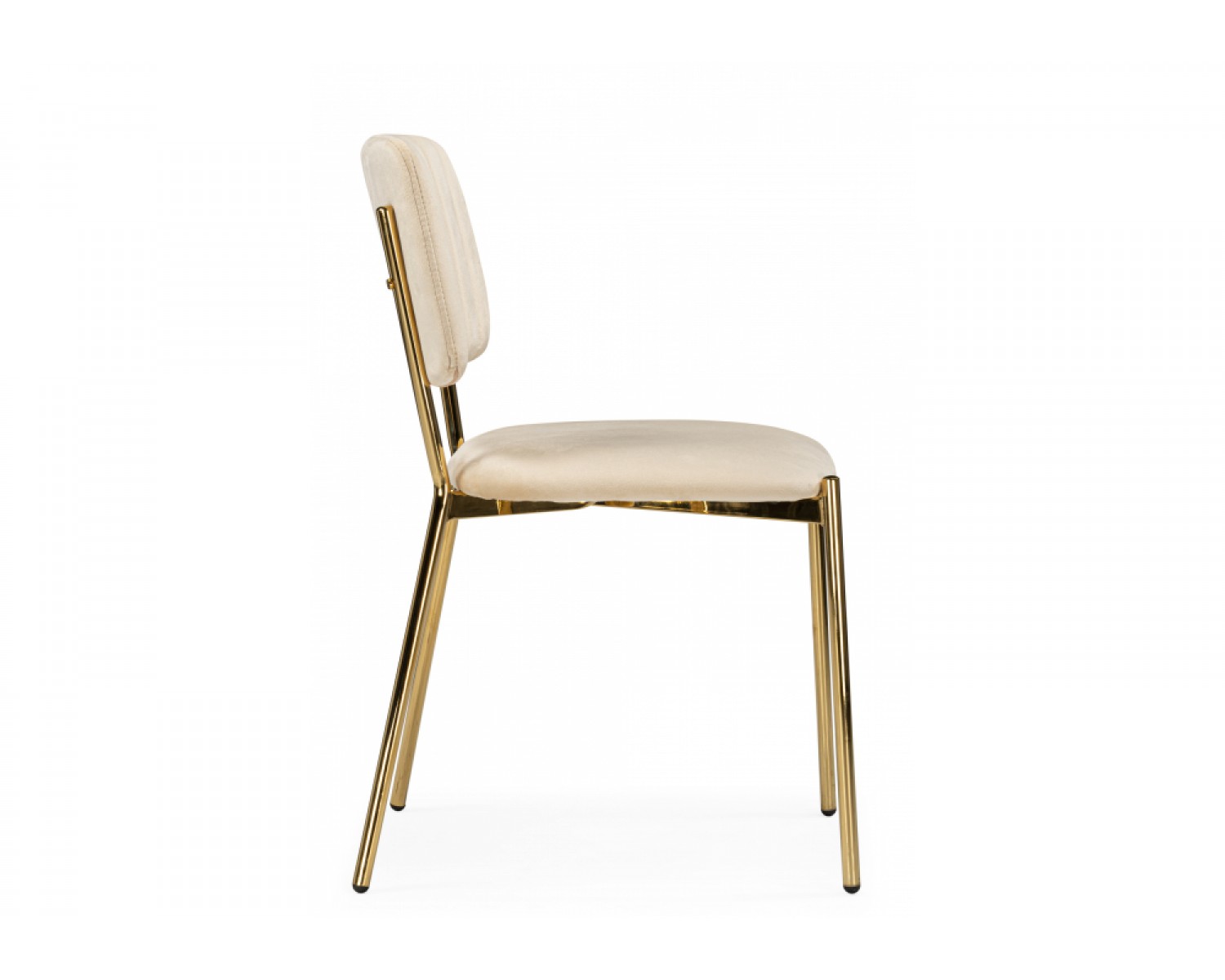 Стул на металлокаркасе Armond beige / gold