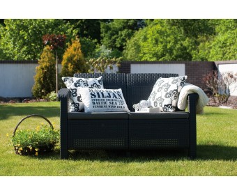 Диван пластиковый Corfu love seat