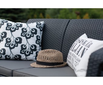 Диван пластиковый Corfu love seat