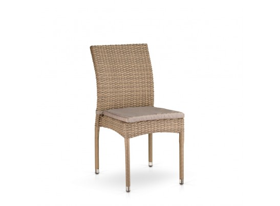 Комплект плетеной мебели T365/Y380B-W65 Light Brown (8+1)