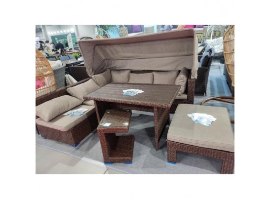 Комплект мебели с диваном AFM-320B-T320 Brown