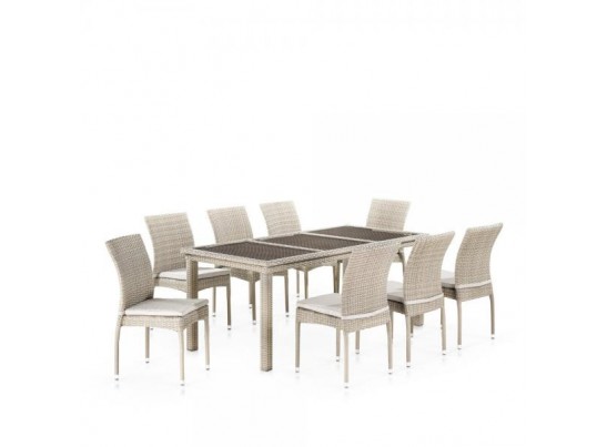 Комплект плетеной мебели  T365/S65C-W85 Latte
