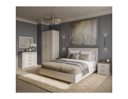 Спальный гарнитур TOSCANA NEW (кр.160, шк. 2дв, 2 тумбы, комод)
