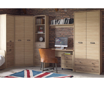 Стол письменный 120,DIESEL , цвет дуб мадура