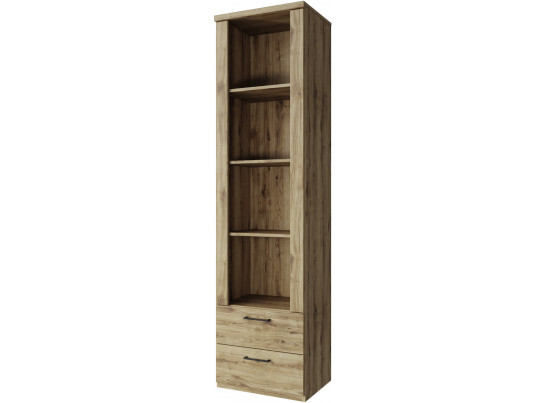 DOORSET, Шкаф открытый 2S4N. Цвет ДУБ НАВАРРА
