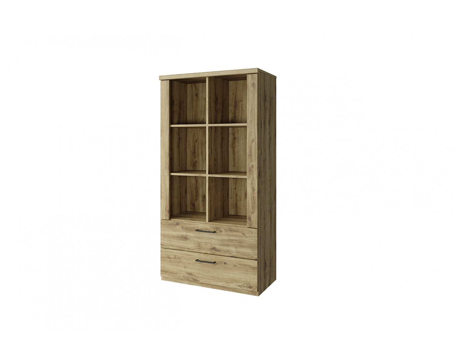 DOORSET, Шкаф открытый 2S6N. Цвет ДУБ НАВАРРА
