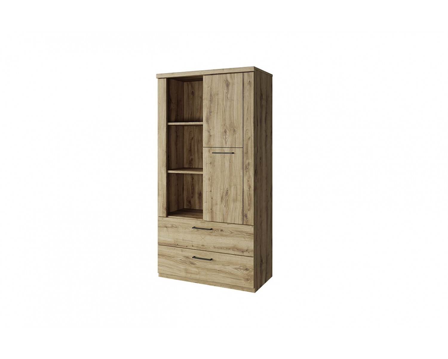 DOORSET, Шкаф 1D2S3N. Цвет ДУБ НАВАРРА