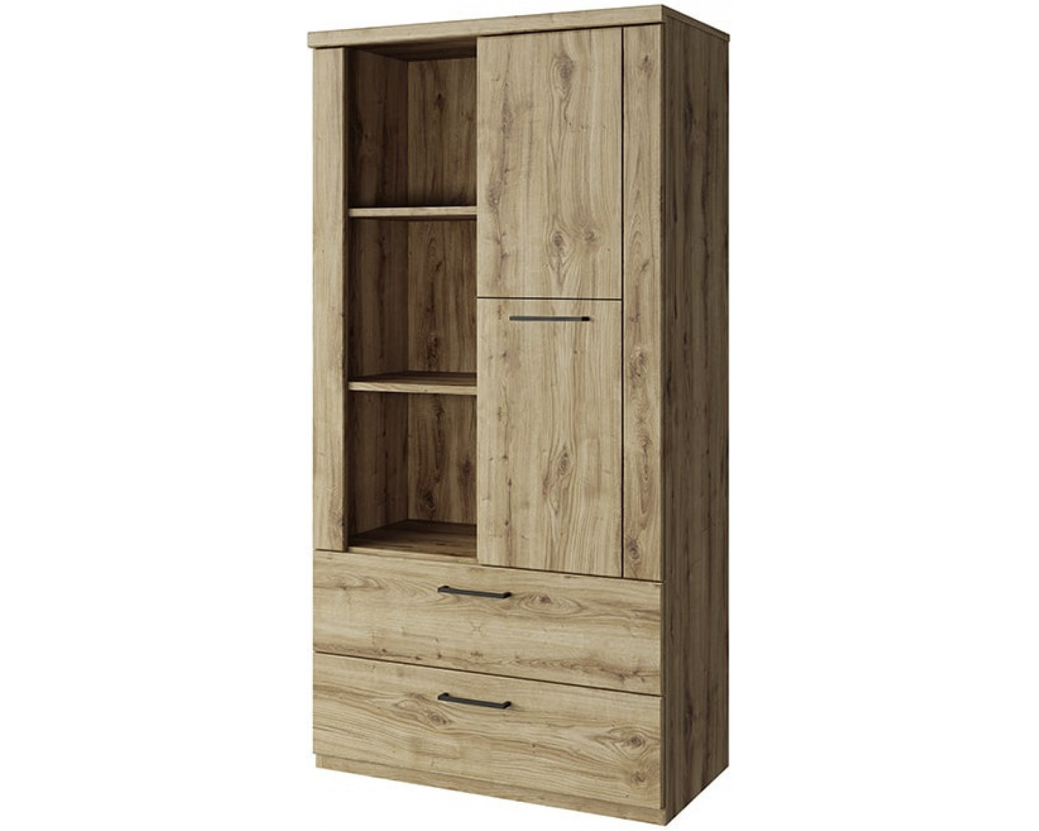 DOORSET, Шкаф 1D2S3N. Цвет ДУБ НАВАРРА