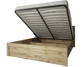 DOORSET, Кровать 160 с подъемником. Цвет ДУБ НАВАРРА