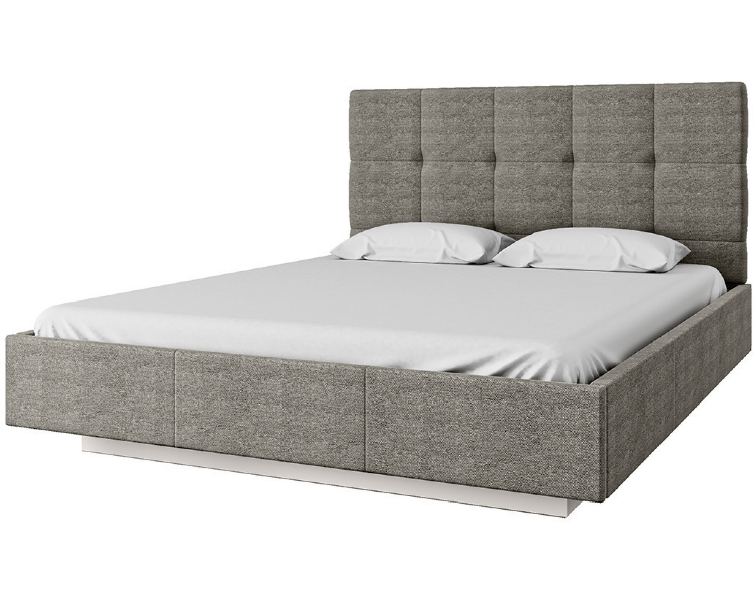 MODERN, Кровать 160 М с подъемником. Цвет ПЕРС ЖЕМЧУГ/LOFT GREY