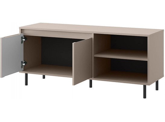 MONA Тумба RTV 2D2N. Цвет ГЛИНЯНЫЙ СЕРЫЙ