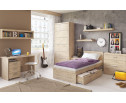 Полка 1NL, OSKAR , цвет дуб Санремо