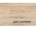 Шкаф 3D2S Z OSKAR , цвет дуб Санремо