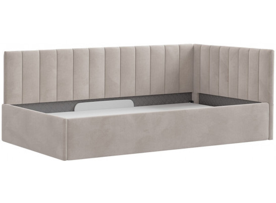 Кровать SINGLE 120 угловая с подъемником. Цвет SIMPLE 42