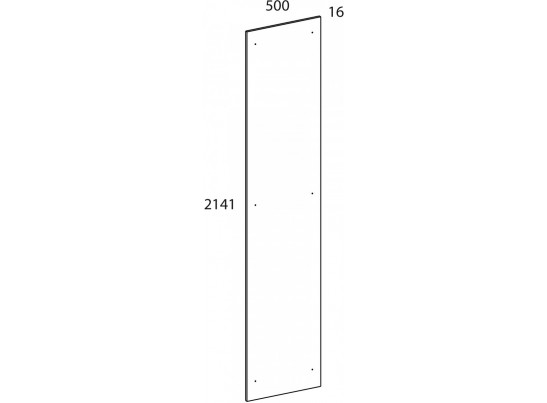 TETRA Стенка передняя 50/215. Цвет ПЕРСИДСКИЙ ЖЕМЧУГ