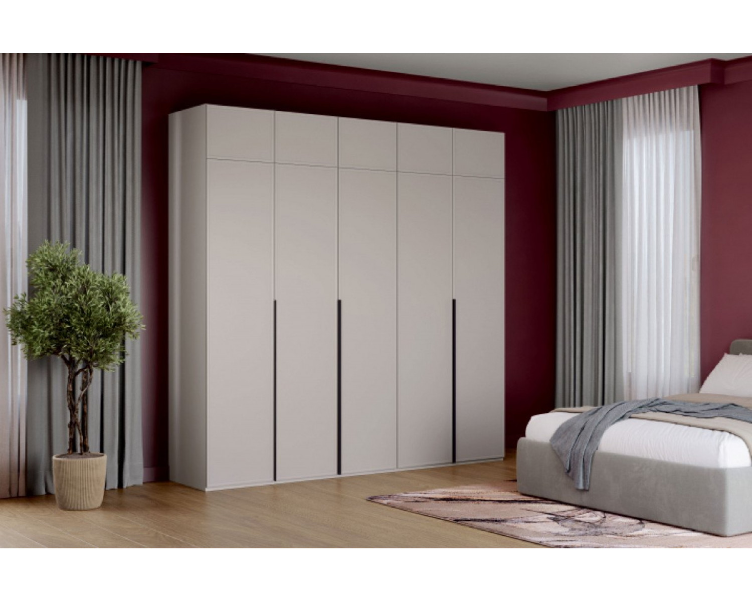 TETRA Дверь 50/35 FL. Цвет ПЕРСИДСКИЙ ЖЕМЧУГ