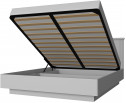 VALENCIA, Кровать 160 с подъемником. Цвет СЕРЫЙ