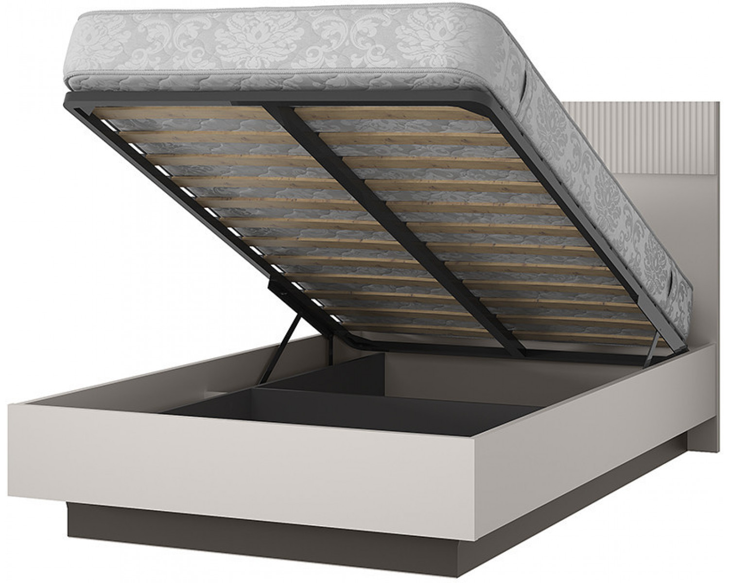 VINATI, Кровать 120 с подъемником. Цвет ПЕРСИДСКИЙ ЖЕМЧУГ/ АМАРОК