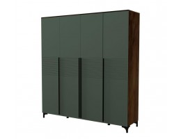 Брента Шкаф распашной ШР-4 - оливковый
