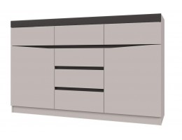 Тиана - Комод - 6 ящиков, 2 двери  Персидский жемчуг