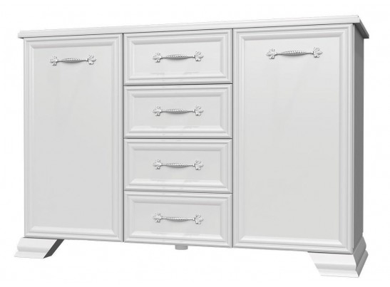 Грация - Комод - 4 ящика, 2 двери