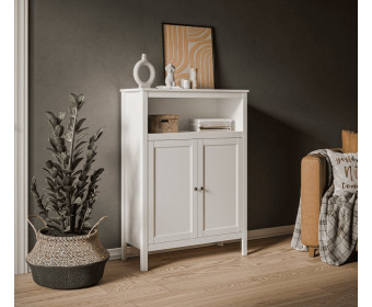 Шкаф Эва белый REG2D/125