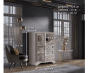 Тумба-витрина Стилиус лиственница сибирская KOM1W1B3S