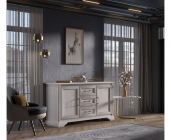 Тумба-комод Стилиус лиственница сибирская KOM2D3S