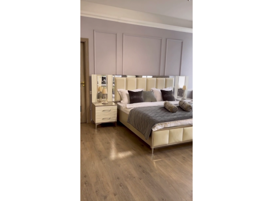 Кровать Гравита 160x200 см белый глняец