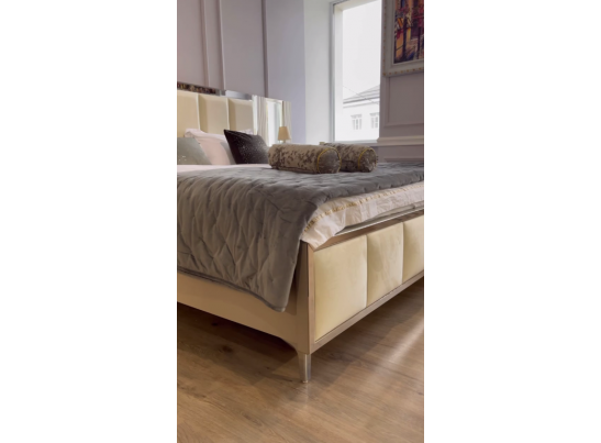 Кровать Гравита 160x200 см белый глняец