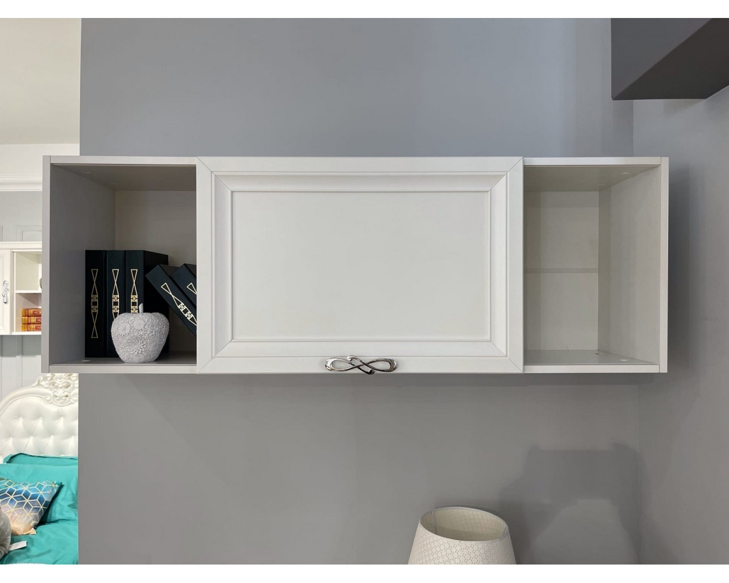 Спальня детская Мишель белый матовый
