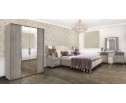 Кровать Гравита 160x200 см серый глянец