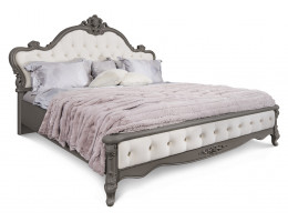 Кровать Мишель Лайт 180x200 см серый камень
