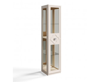 Витрина Фелисия 1-дверная бежевый