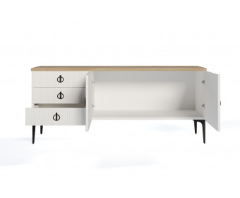 Тумба ТВ Стелла белый
