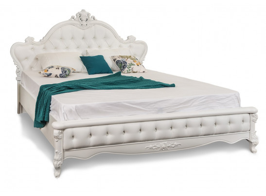 Кровать Мишель 180x200 см белый матовый