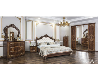 Спальня Патрисия 3-дверная 160x200 караваджо глянец