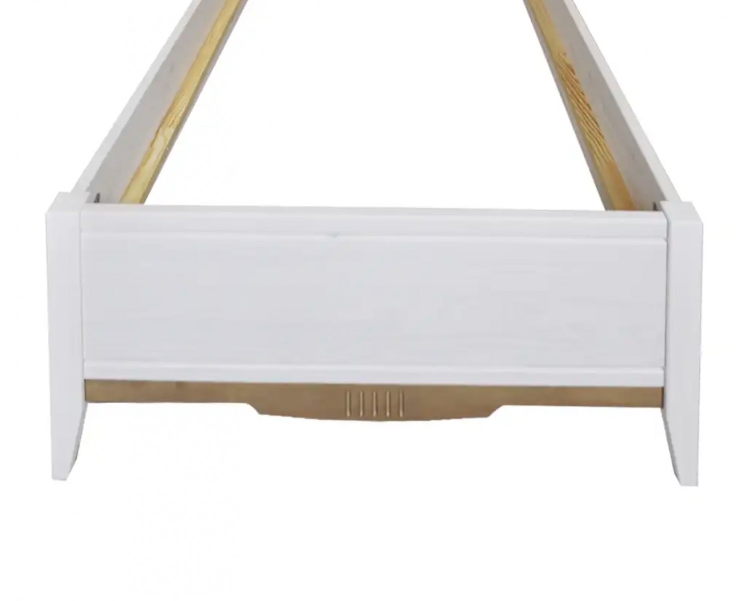 Кровать односпальная 90х200 Пенни белый/антик 24