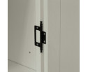 Шкаф для посуды «Квадро-С» 22GT-185 (Белый лак)