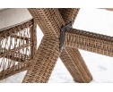 Обеденный комплект ISABELLA из искусственного ротанга