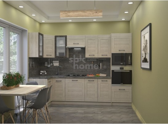 Кухня "Дублин" 1020*3020 (возможный вариант комплектации)