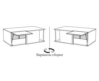 Шкаф АГУ-100, Женева Дуб Палермо/Белый матовый