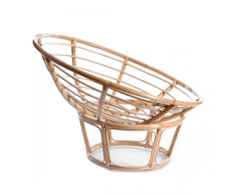 Кресло Папасан Эко Скин/Papasan Eco (P115-1SP STD) (натуральный)