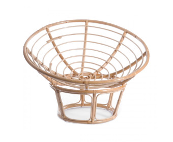 Кресло Папасан Эко Скин/Papasan Eco (P115-1SP STD) (натуральный)