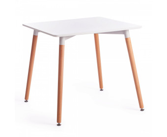 Стол Джон/John (мод.T1003) (White (Белый) / Natural (натуральный))