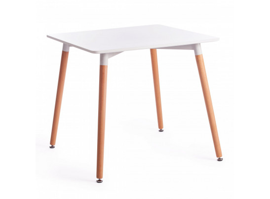 Стол Джон/John (мод.T1003) (White (Белый) / Natural (натуральный))