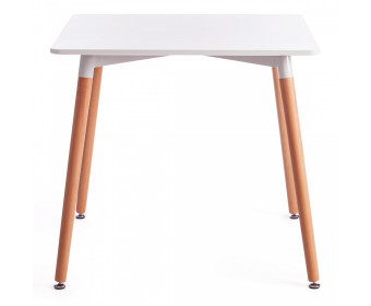 Стол Джон/John (мод.T1003) (White (Белый) / Natural (натуральный))