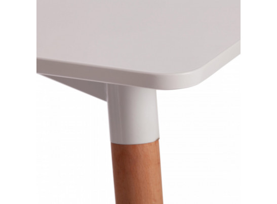 Стол Джон/John (мод.T1003) (White (Белый) / Natural (натуральный))