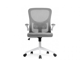 Компьютерное кресло Konfi dark gray / white
