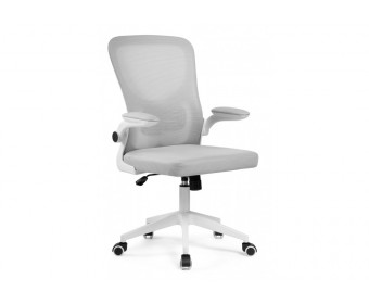 Компьютерное кресло Konfi light gray / white